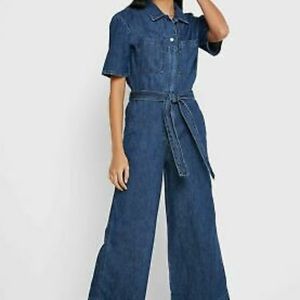 Gap denim jumpsuit. Boilersuit. Denim one piece.